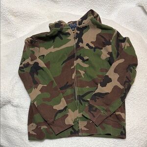 Polo by Ralph Lauren Kids Green Camouflage Hoodie